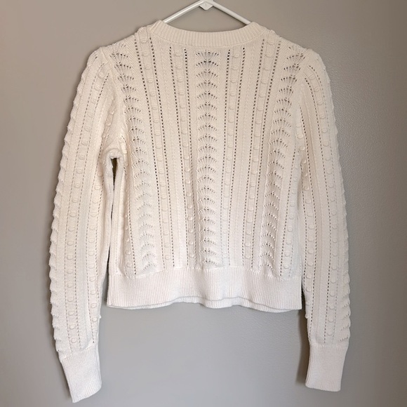 LOFT bobble cotton sweater - Picture 3 of 4